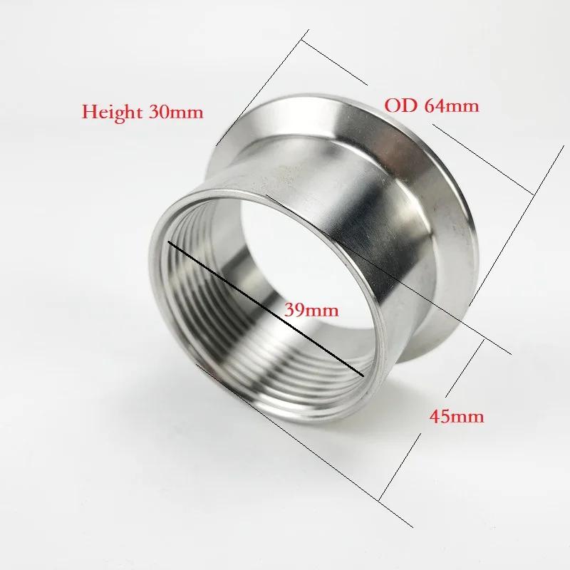 DN32 (39mm) Ʈ Ŭ  45mm OD64, ߿ü SS304    Ŀ